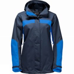 Jack Wolfskin Womens Topaz Night Blue/Azure Blue